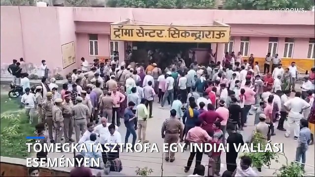 India: tömegkatasztrófa történt egy vallási eseményen