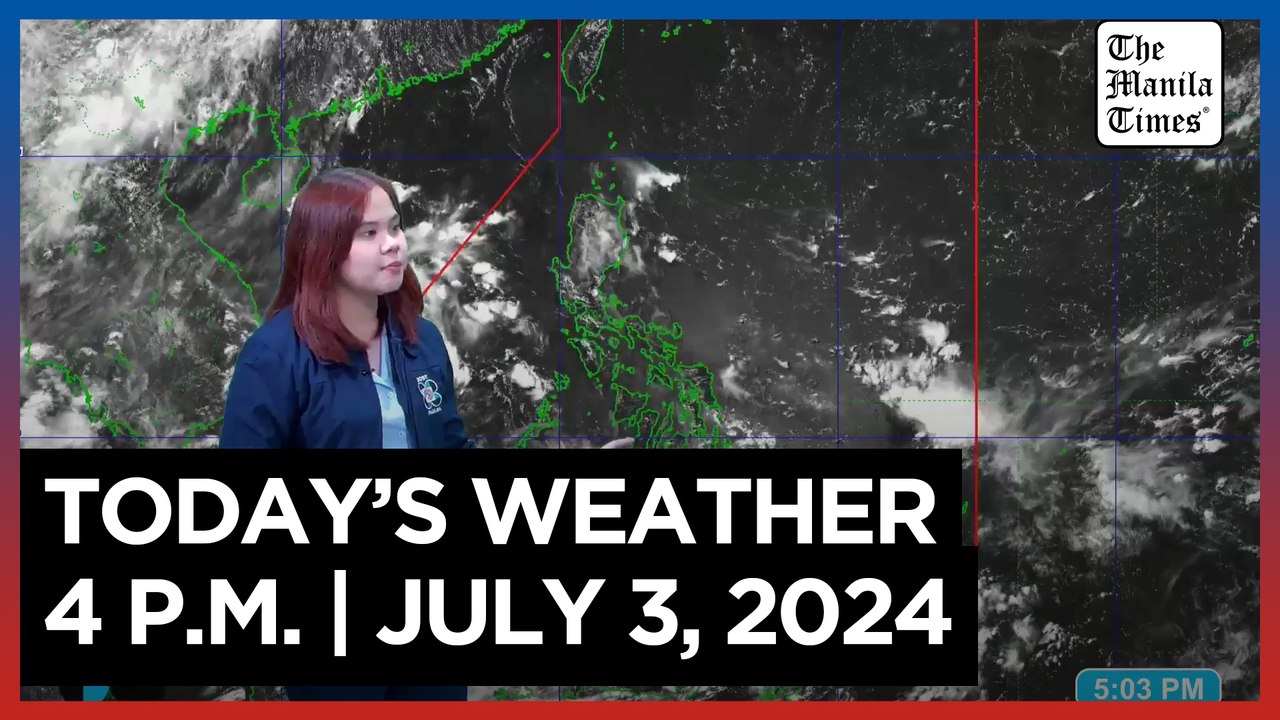 Today's Weather, 4 P.M. | July 3, 2024