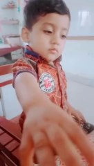 Cute Baby Giving Reaction When Mama Give Him Injection