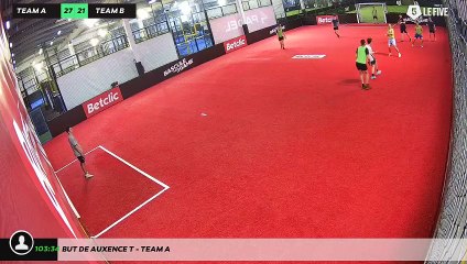 But de Auxence T - Team A