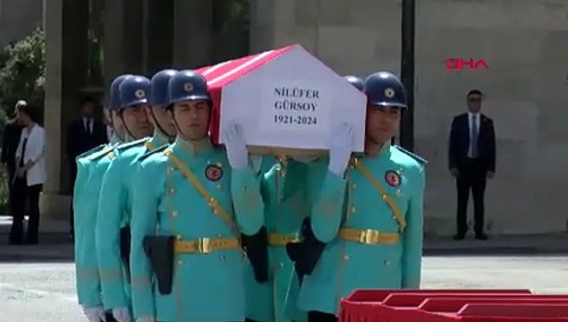 3'üncü Cumhurbaşkanı Celal Bayar'ın kızı, eski milletvekili Nilüfer Gürsoy için Meclis'te cenaze töreni düzenlendi