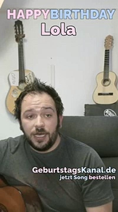 Happy Birthday, Lola! Geburtstagsgrüße an Lola