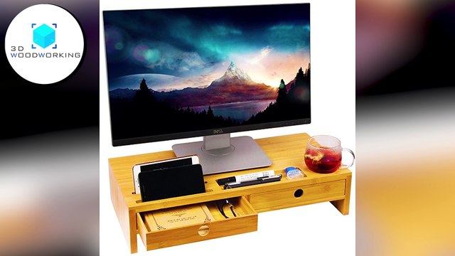 30 Woodworking Laptop/Monitor Stand Ideas | 30 Woodworking Laptop/Monitor Stand DIY Projects