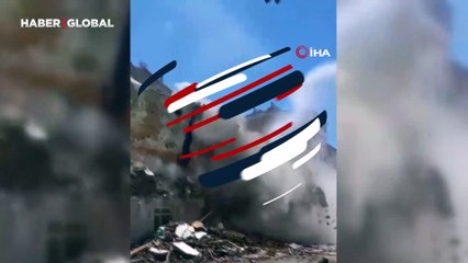 6 Şubat depremlerinde ağır hasar görmüştü! Dokunmayla yerle bir oldu