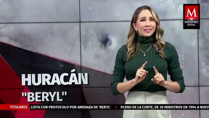 Secretaría de Defensa activa planes DN-III-E ante huracán 'Beryl'