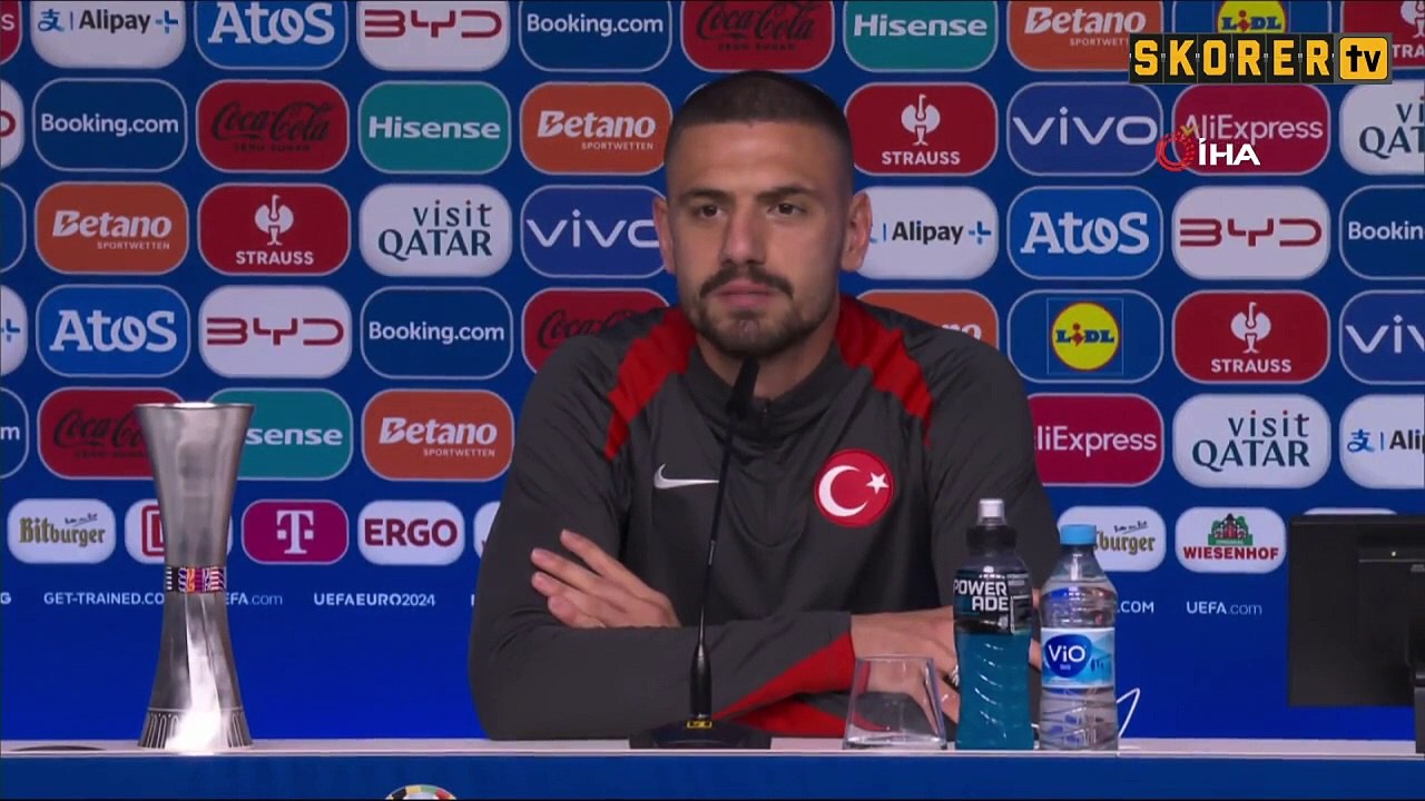 Merih Demiral: "Türk olmaktan gurur duyuyorum, o yüzden gol sevincini öyle yaptım"