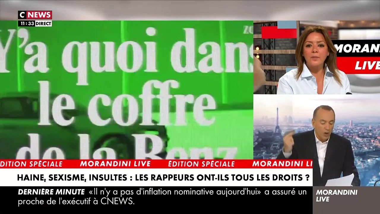 Cris et colère ce matin dans "Morandini Live" entre Matthieu Valet du RN et Rachida Kaaout de la majorité qui veut "éliminer" le parti : "Vous mettez ma vie en danger et vous n’avez pas le droit de dire ça ! Ma vie vaut autant que la vôtre !" - Regardez