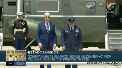 EE.UU. crisis interna en el partido demócrata por salud de Biden