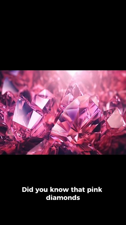 Pink diamonds