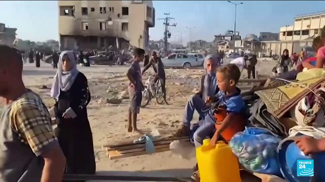 Gaza : les bombardements se poursuivent, des milliers de Palestiniens fuient dans le sud