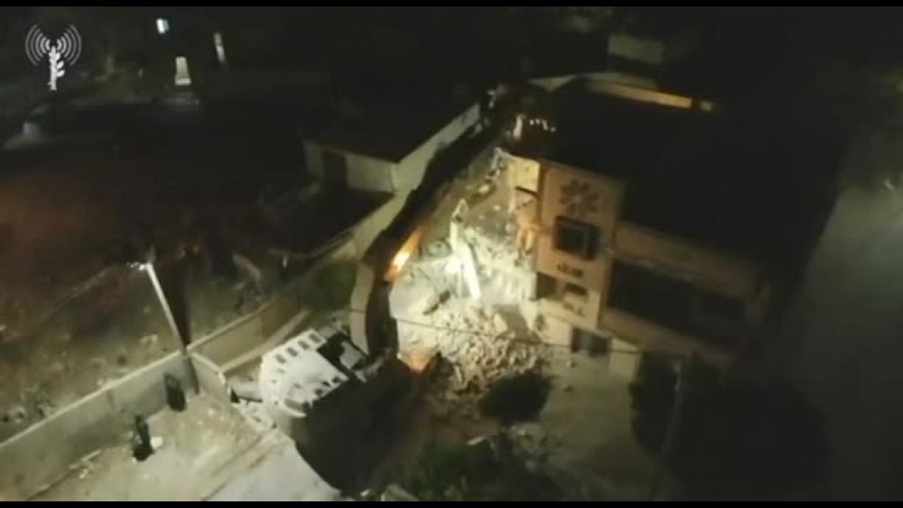 Cisgiordania, l'esercito israeliano demolisce abitazione palestinese