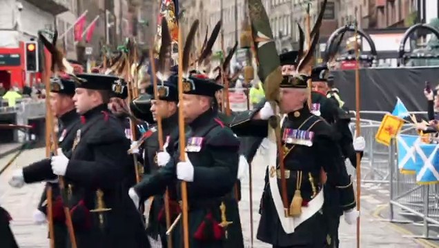 Royal Family attend service at St Giles' Cathedral