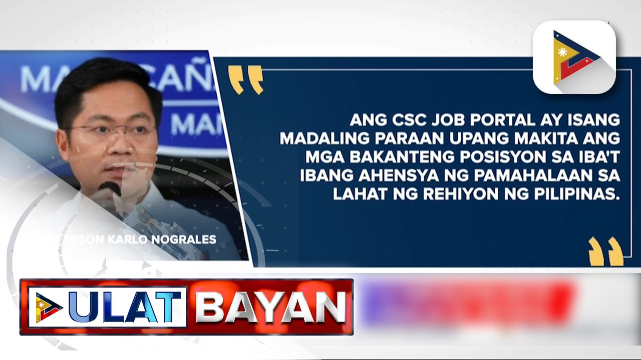 CSC, hinikayat ang mga jobseeker sa pampublikong sektor na samantalahin ang mga oportunidad sa...
