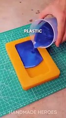 I made a DIY leather phone case #shorts