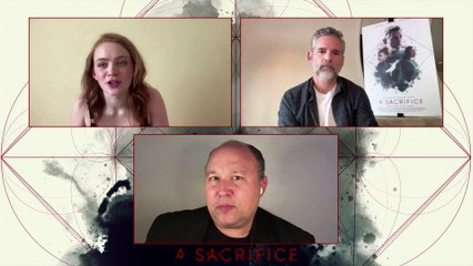 IR Interview: Sadie Sink & Eric Bana For "A Sacifice" [Vertical]