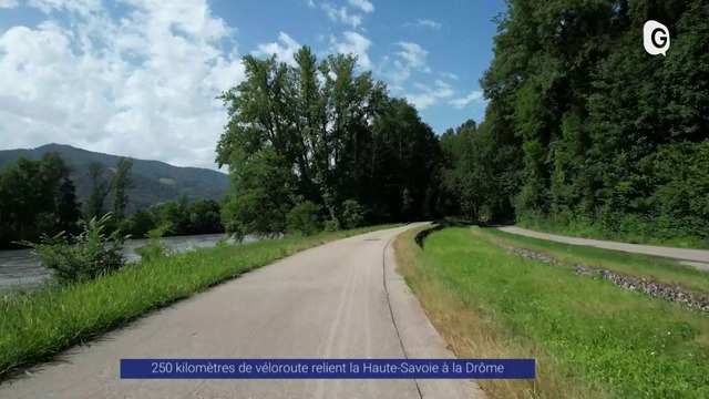 Reportage - 250km de véloroute relient la Haute-Savoie à la Drôme
