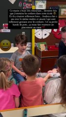 Rachel Legrain-Trapani triste après le dernier jour d'école de son fils Andréa. Instagram