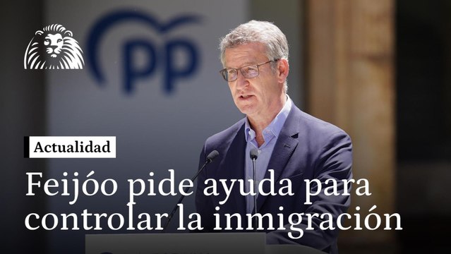 VÍDEO | Feijóo, al PP europeo: Estoy preocupado por el aumento de inmigrantes irregulares en España