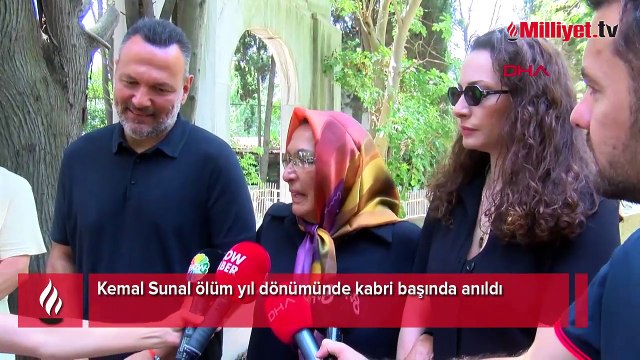 Kemal Sunal ölüm yıl dönümünde kabri başında anıldı
