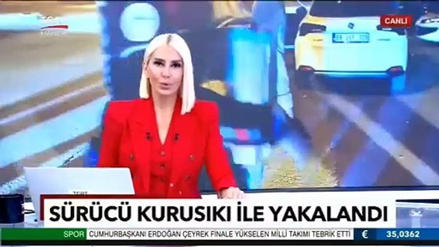 Kurusıkı tabanca ile yakalanan genç polis otosunda yer beğenmedi