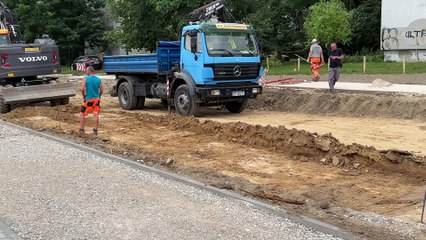 Remont ul. Łokietka w Radomsku na półmetku