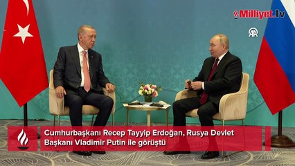 Erdoğan, Putin ile görüştü! 'İlk hedef Akkuyu'yu devreye almak'