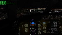 X Plane - Approach on rwy  Ethiopian Airlines - Boeing 767-300ER