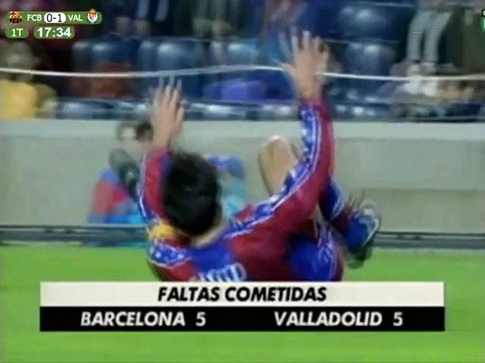 FC Barcelona vs. Real Valladolid - La Liga 1997/98