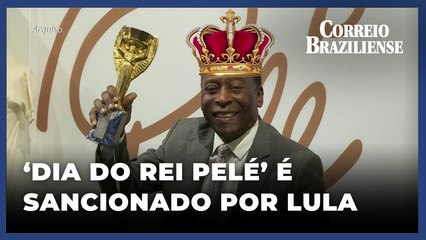 "DIA DO REI PELÉ" SERÁ COMEMORADO ANUALMENTE EM 19 DE NOVEMBRO