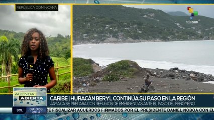 ¡Crisis climática! Huracán Beryl bajó a categoría cuatro