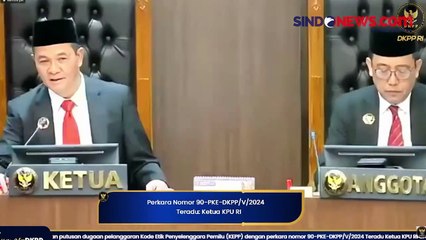 Dipecat DKPP Terkait Kasus Asusila, Ketua KPU: Alhamdulillah dan Terima Kasih