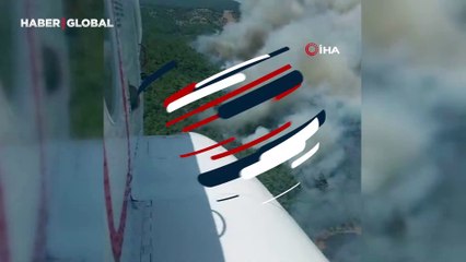 İzmir’de orman yangını: Tüneller trafiğe kapandı!