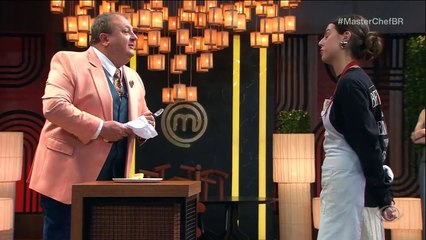 Fogaça chama participante de derrotada: "Quer tirar o avental e ir embora?"