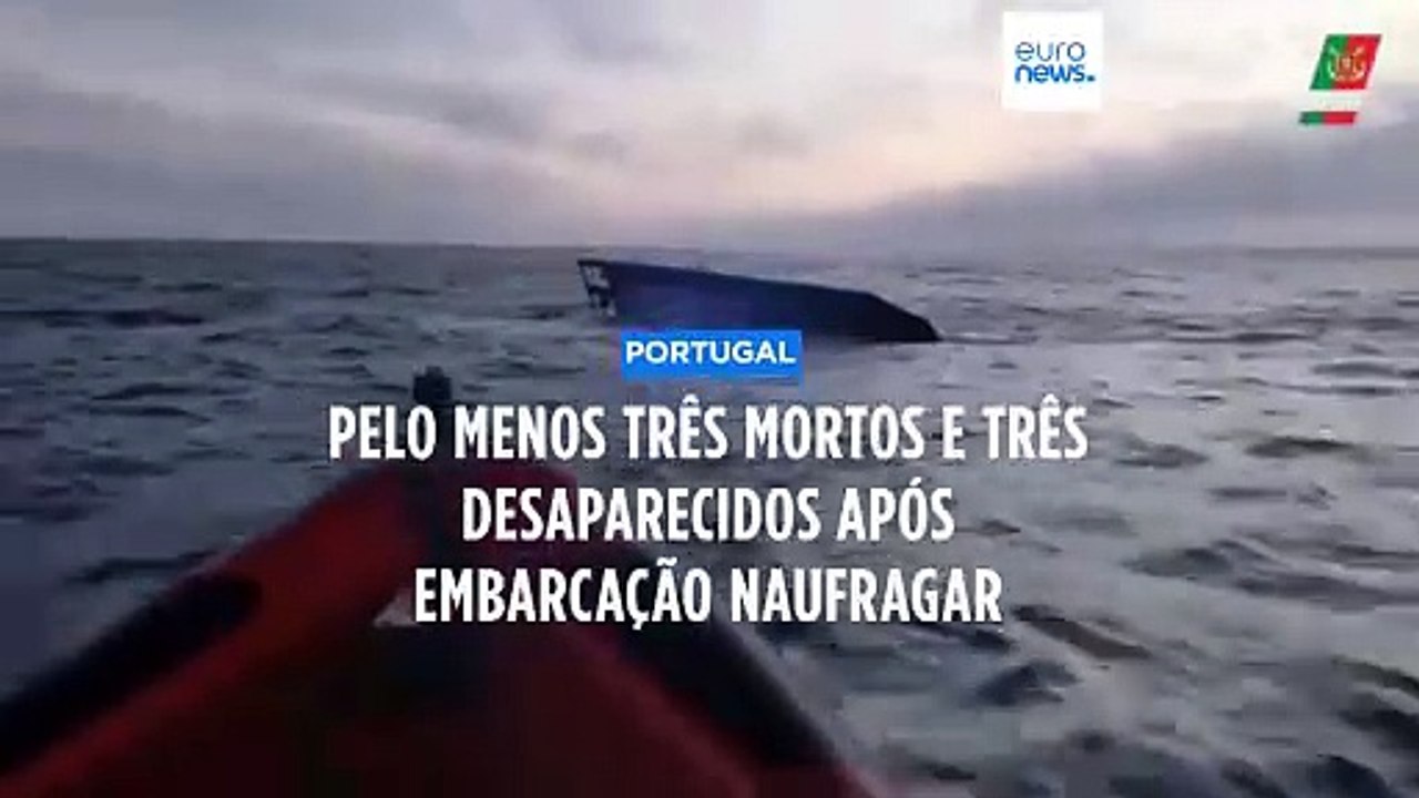 Acidente com barco de pesca ao largo de Vieira de Leiria faz três mortos e três desaparecidos