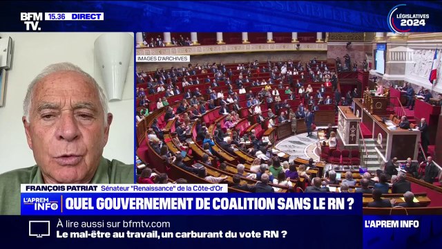 Dimanche soir on aura besoin d'un président fort (...) qui soit là pour faire face aux extrêmes , estime François Patriat, sénateur Renaissance