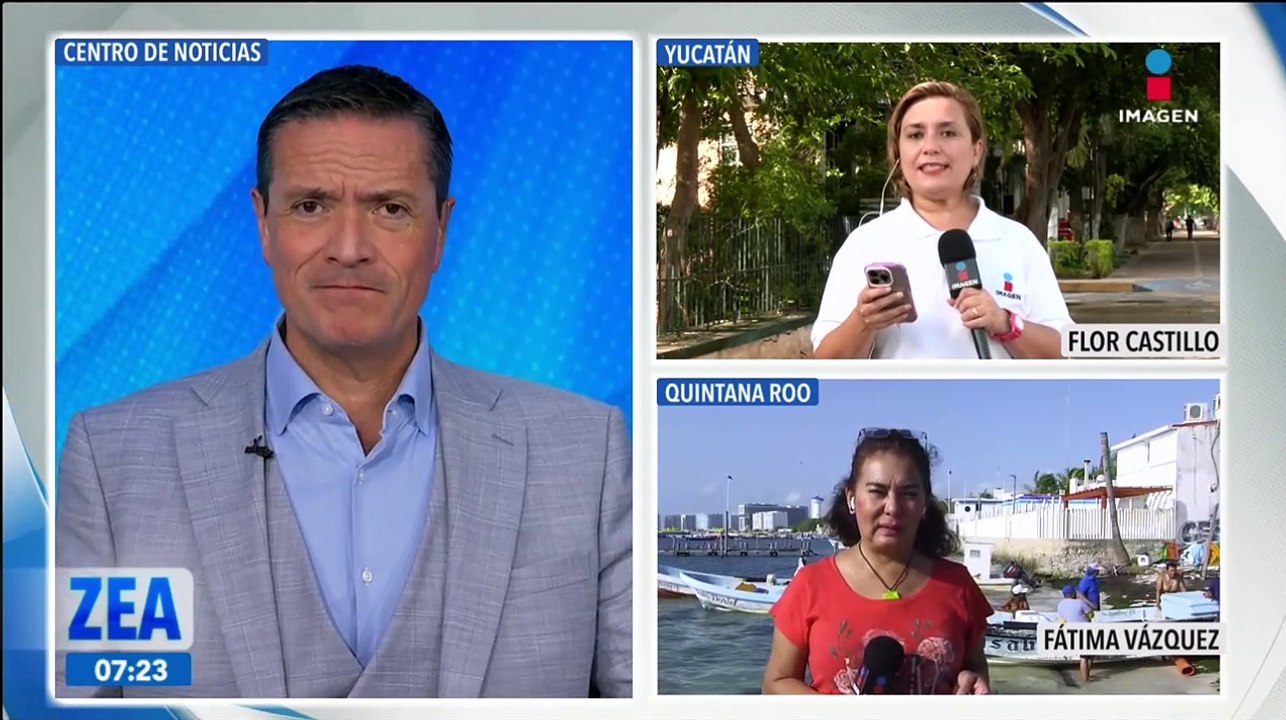 El huracán Beryl se acerca a la península de Yucatán