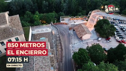 Vive los encierros cada mañana en directo en Navarra Televisión