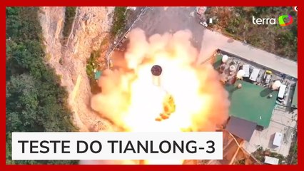 Novo vídeo mostra o momento em que foguete é lançado por engano na China