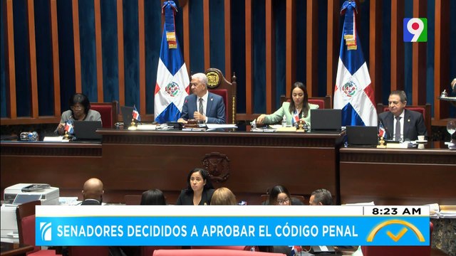 Senadores decididos a aprobar el código penal | El Despertador
