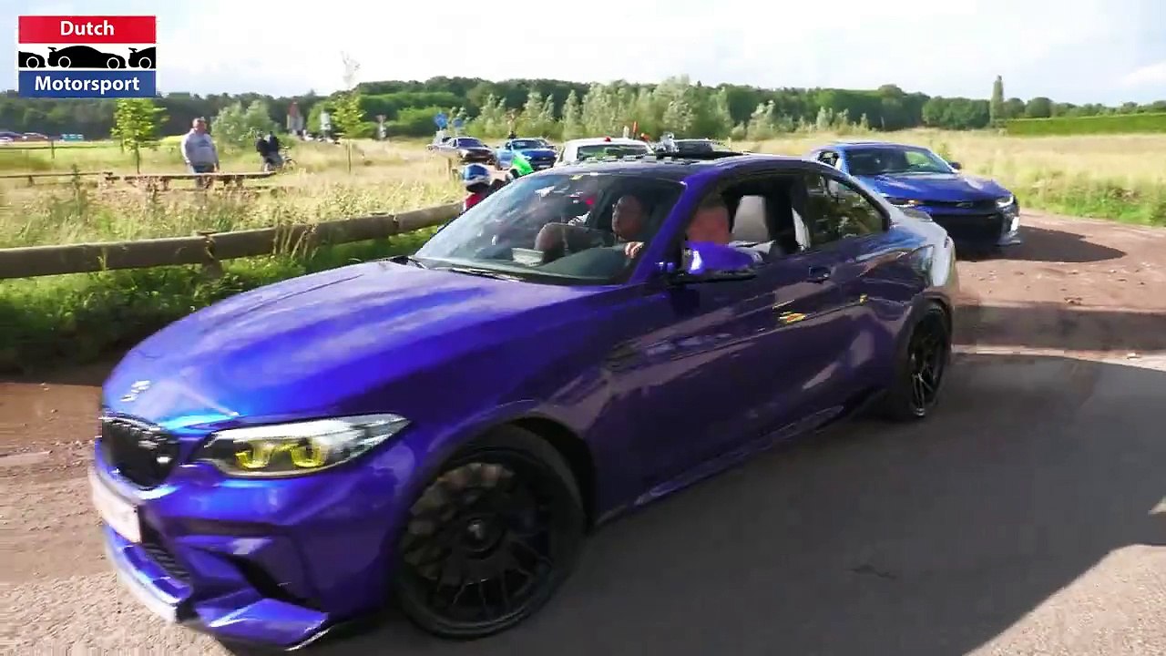 Tuner Cars arriving Car Show! - 1200HP R8 V10, Supra, E30 2JZ, Camaro ZL1, Skyline, Golf VR6 Turbo,