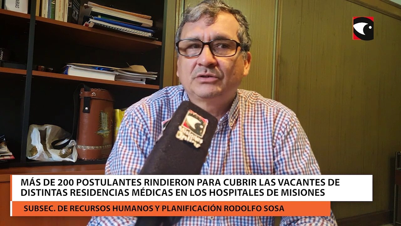 Más de 200 postulantes rindieron para cubrir las vacantes de distintas residencias médicas en los Hospitales de Misiones