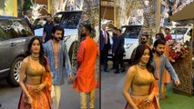 Anant Ambani और Radhika Merchant के Pre Wedding Function में BF के साथ Janhvi Kapoor की Grand Entry