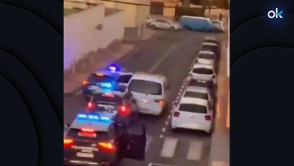 En libertad provisional el ladrón que hirió a dos agentes en una persecución en coche en Santa Lucía