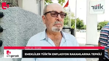 Emekliler TÜİK'in enflasyon rakamlarına tepkili