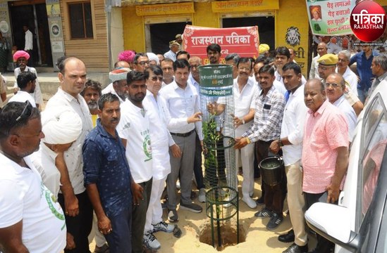Hariyalo Rajasthan Campaign: 35 किलोमीटर में लगेंगे 20 हजार पौधे...गाजे-बाजे से शुभारंभ