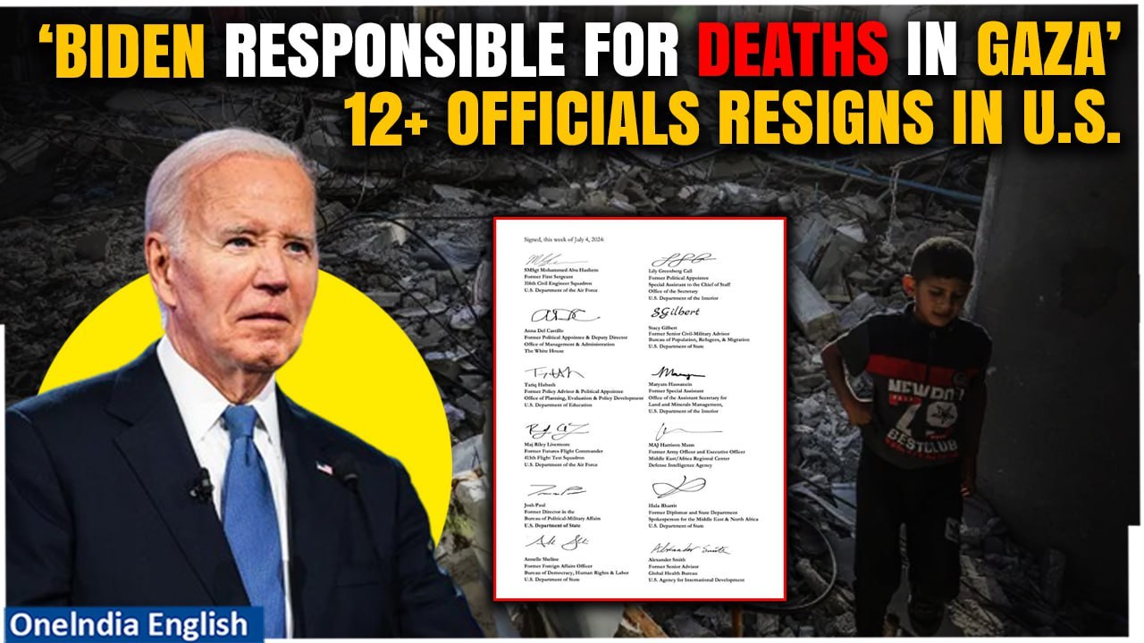 ‘Biden Behind Israeli Assault’: Ex-Officials Slam Biden’s Stance On Netanyahu’s War In Gaza