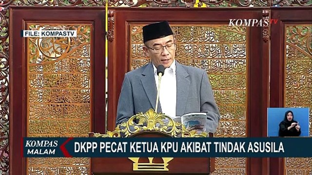 DKPP Pecat Ketua KPU Hasyim Asy'ari Akibat Terbukti Lakukan Tindakan Asusila