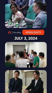 Today's headlines: Binay & Cayetano, Porac POGO, 1Z's girl group | The wRap | July 3, 2024