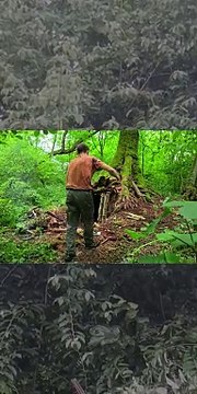 #bushcraft #treehouse #camping #camp #building #build #shelter #survival #primitive _