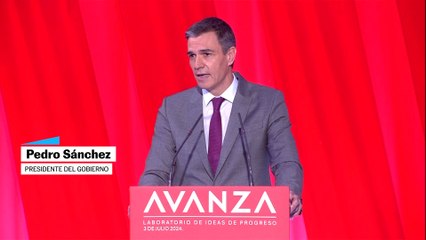 Pedro Sánchez presenta la Fundación Avanza este miércoles en Madrid